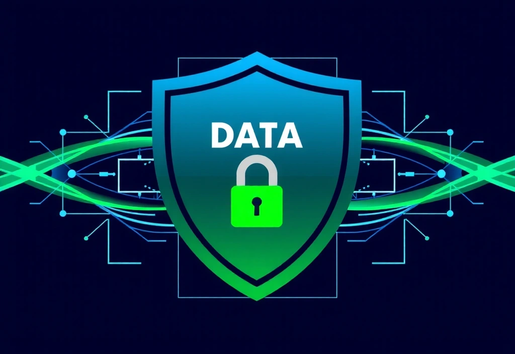 Icona di sicurezza e protezione dei dati